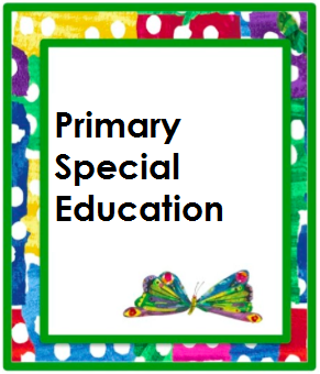 Primary Special Education Class Page